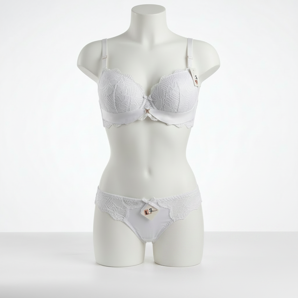 White Blossom Set Bra (DXB1319)