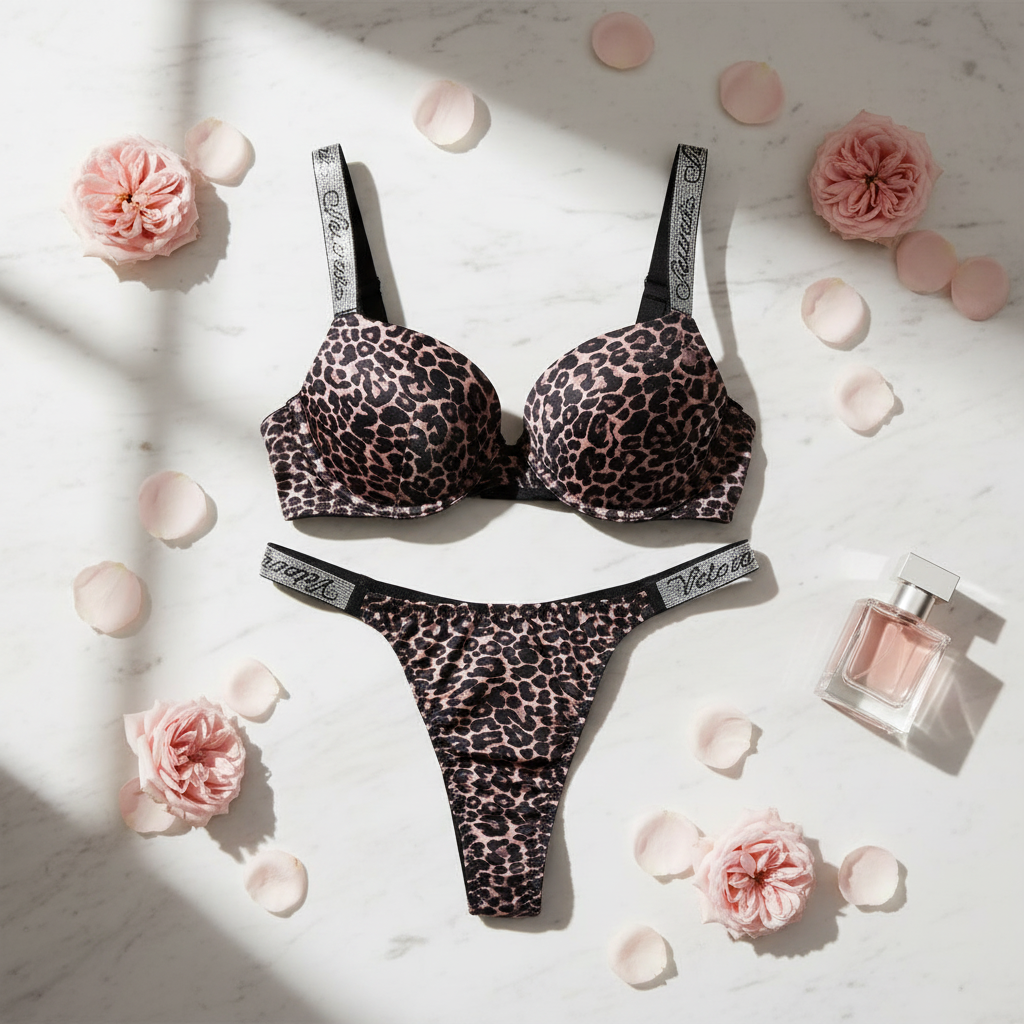 Leopard Grace Set Bra (5014)