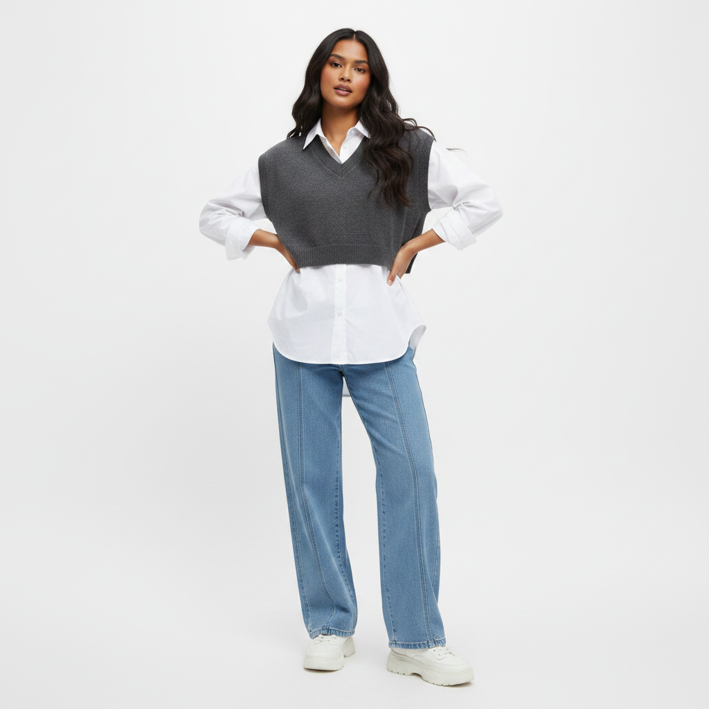 Hic Casual Paneled Denim (LP252)