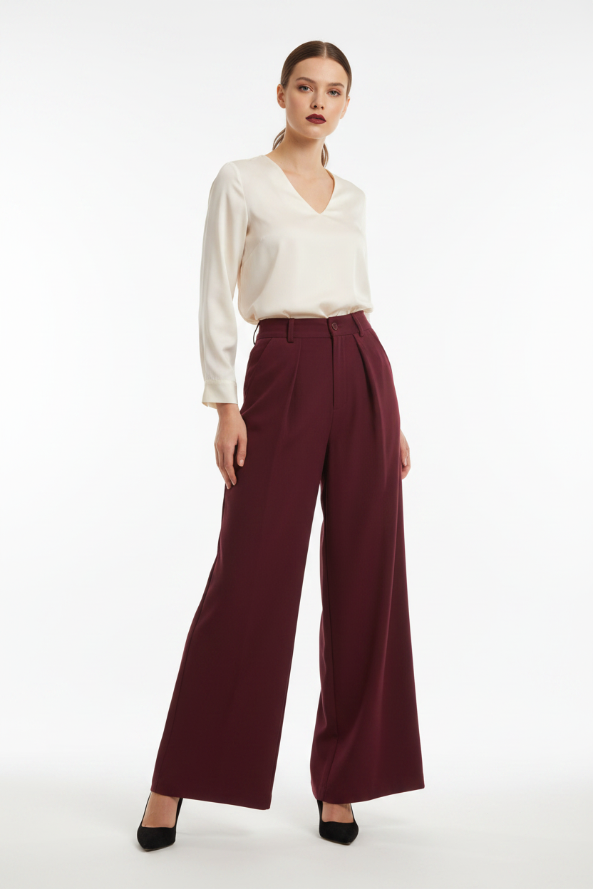 Ladies Corner Signature Palazzo Pants (547)