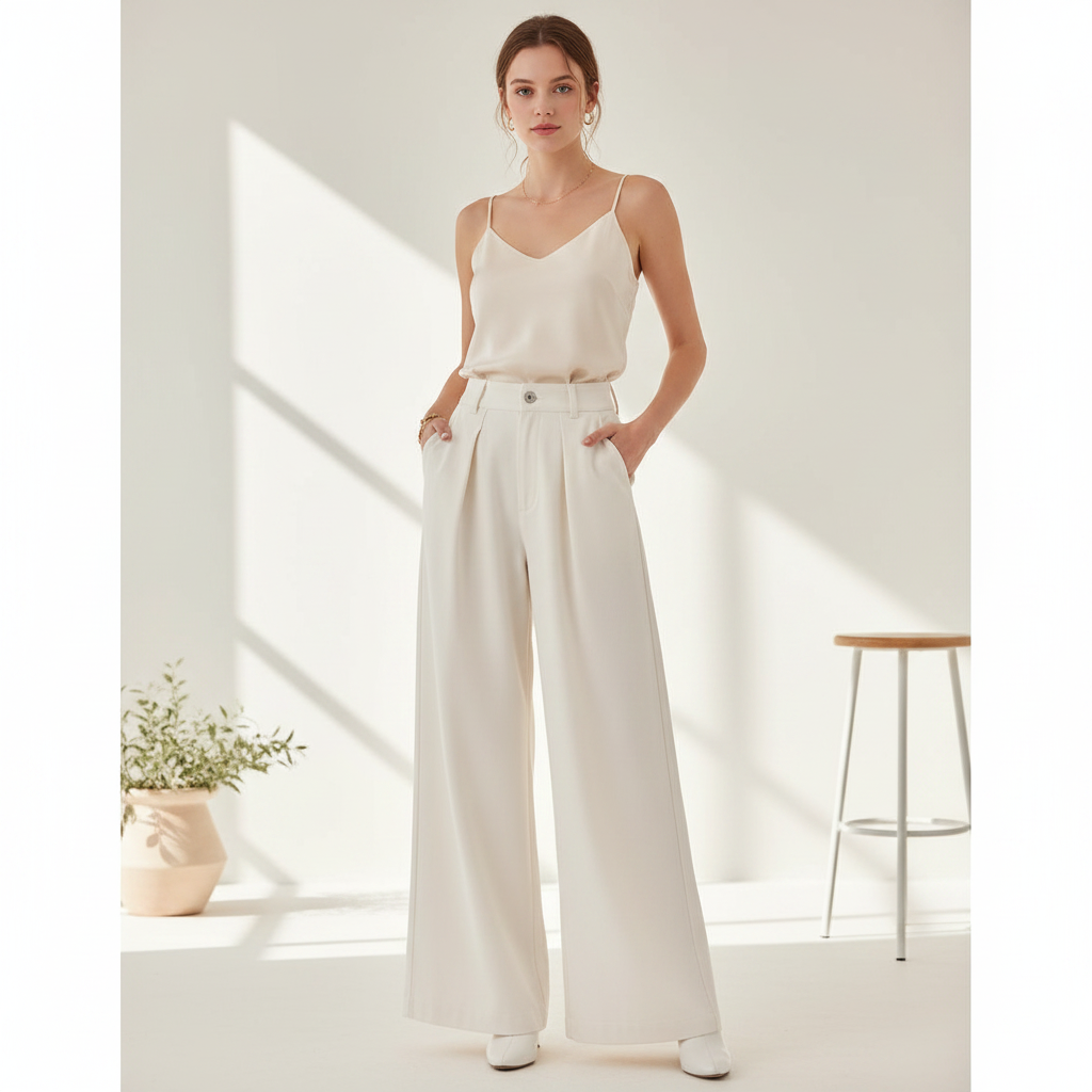 Ladies Corner Signature Palazzo Pants (547)