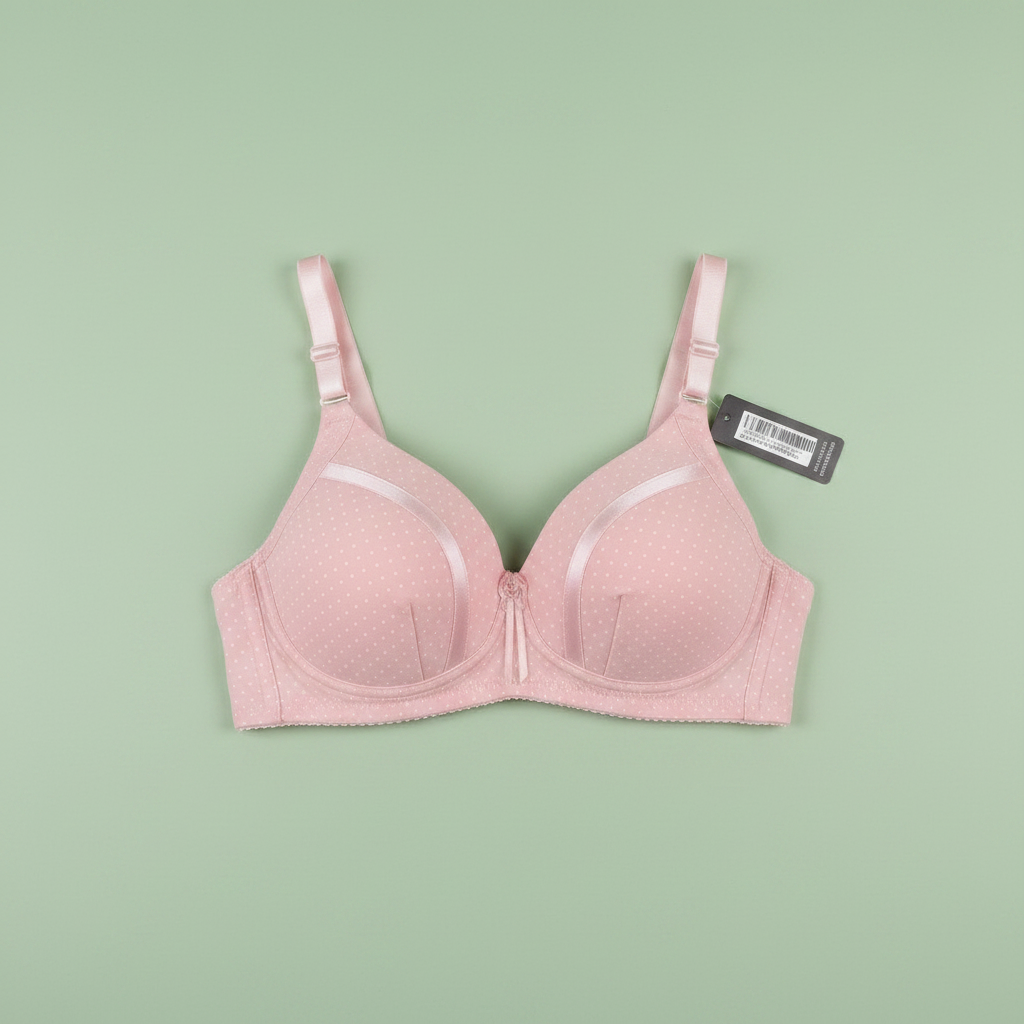 Polka Dot Charm Daily Bra (017)