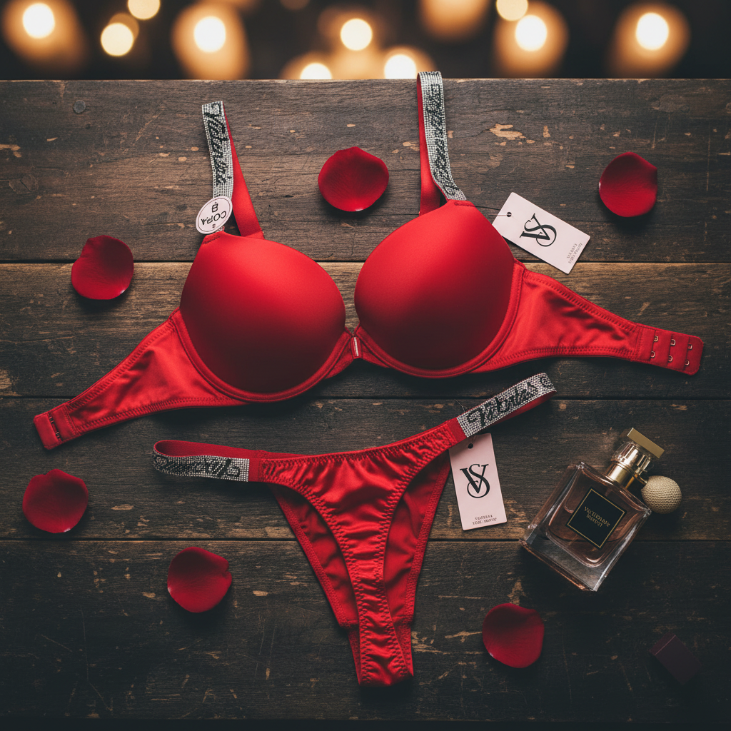 Velvet Red Grace Set Bra (5014)